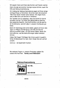 Bedienungsanleitung Siemens HE13854 Herd