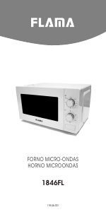 Manual de uso Flama 1846FL Microondas