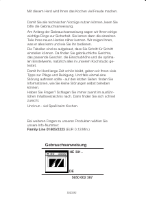 Bedienungsanleitung Siemens HE38165 Herd