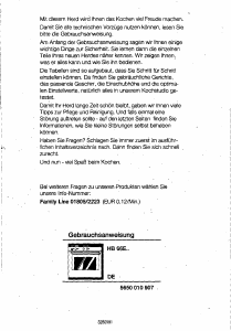 Bedienungsanleitung Siemens HB66E64 Backofen