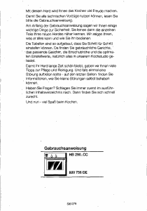 Bedienungsanleitung Siemens HB29074CC Backofen