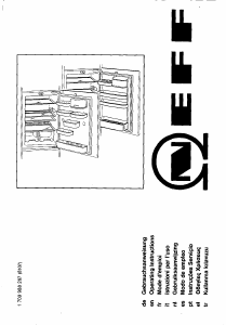 Manual de uso Neff K1604X2 Refrigerador