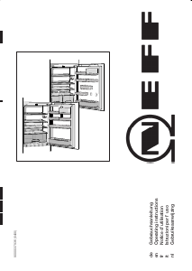 Manual Neff K5624X4GB Refrigerator