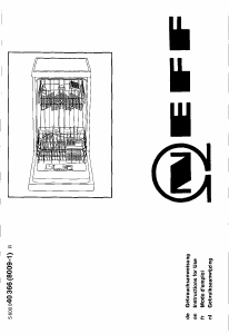 Mode d’emploi Neff S4930B0 Lave-vaisselle