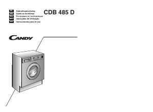 Handleiding Candy CDB 485 D Wasmachine