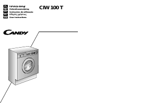 Manual Candy CIW 100 T Washing Machine