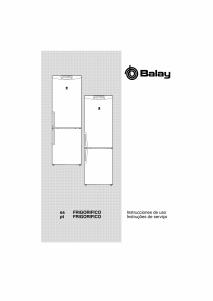 Manual de uso Balay 3KEP5660 Frigorífico combinado