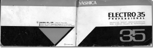 Mode d’emploi Yashica Electro 35 Professional Camera