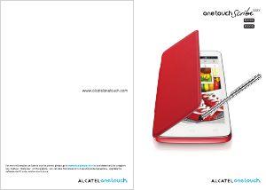 Bruksanvisning Alcatel One Touch Scribe Easy Mobiltelefon