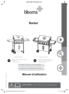 Mode d’emploi Blooma Barker Barbecue