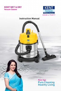 Manual Kent 16017 Wet & Dry Vacuum Cleaner