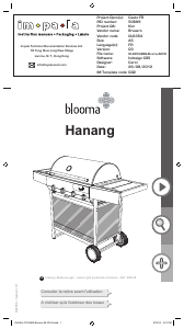 Mode d’emploi Blooma Hanang Barbecue