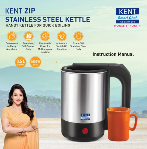 Handleiding Kent 16054 Zip Waterkoker