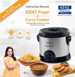 Handleiding Kent 16001 Friteuse