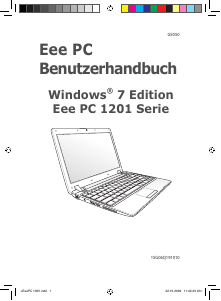 Bedienungsanleitung Asus G5050 Eee PC Notebook