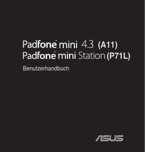 Bedienungsanleitung Asus P71L PadFone Mini Station Handy