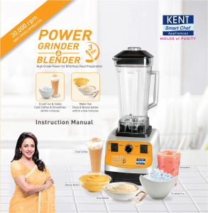 Bruksanvisning Kent 16003 Power Blender