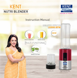 Bruksanvisning Kent 16042 Nutri Blender