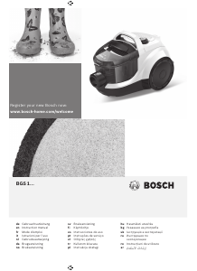 Manual de uso Bosch BGC11700 Aspirador