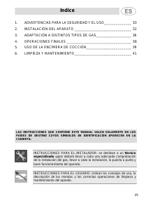 Manual de uso Smeg PV96-1 Placa