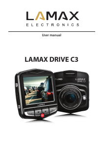 Bedienungsanleitung Lamax Drive C3 Action-cam