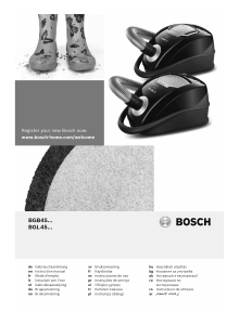 Manual Bosch BGL45200 Aspirator