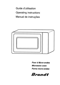 Handleiding Brandt MW21MB Magnetron