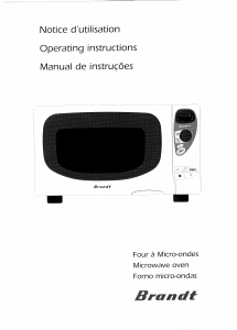 Manual Brandt MW24EGX Micro-onda