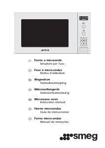 Manual Smeg FME24B-2 Micro-onda