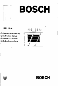 Mode d’emploi Bosch HEN522A Cuisinière