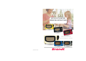 Mode d’emploi Brandt CE3311E Micro-onde