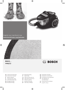 Használati útmutató Bosch BGS21833 Easyyy Porszívó