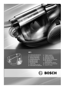 Brugsanvisning Bosch BX12222 Støvsuger