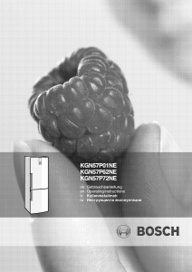 Handleiding Bosch KGN57P62NE Koel-vries combinatie