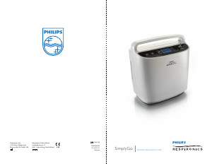 Bedienungsanleitung Philips Respironics SimplyGo Sauerstoffkonzentrator