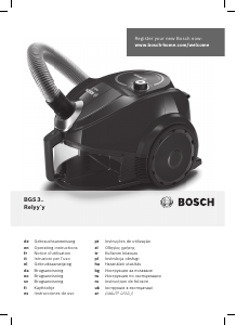 Bruksanvisning Bosch BGS32200 Relayyy Støvsuger