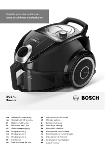 Kullanım kılavuzu Bosch BGS4SIL73A Runnn Elektrikli süpürge