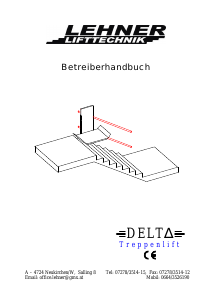 Bedienungsanleitung Lehner Delta Treppenlift