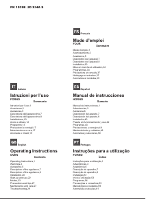 Mode d’emploi Hotpoint FK 1039E .20 X/HA S Four