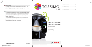 Bedienungsanleitung Bosch TAS6517CH Tassimo Fidelia+ Kaffeemaschine