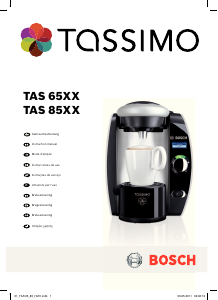 Bedienungsanleitung Bosch TAS6517FR2 Tassimo Kaffeemaschine