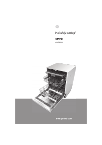 Instrukcja Gorenje GV53214 Zmywarka