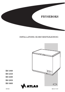 Brugsanvisning Atlas BS 2859 Fryser
