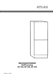 Brugsanvisning Atlas KF 490 Køle-fryseskab
