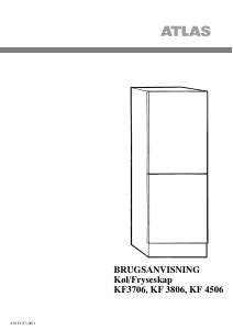 Brugsanvisning Atlas KF 4506 Køle-fryseskab
