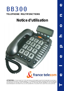 Mode d’emploi Geemarc BB300 Téléphone