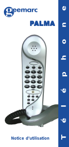 Mode d’emploi Geemarc Palma Téléphone