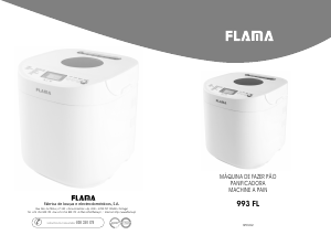 Manual de uso Flama 993 FL Máquina de hacer pan