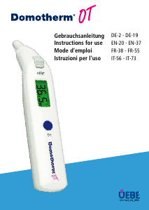Handleiding Domotherm OT Thermometer
