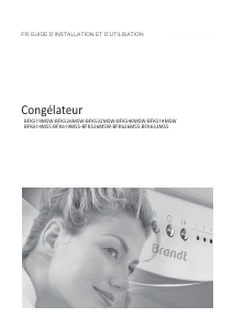 Mode d’emploi Brandt BFK619MSS Congélateur